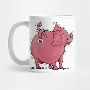 national pig day  funny Pigs Mug